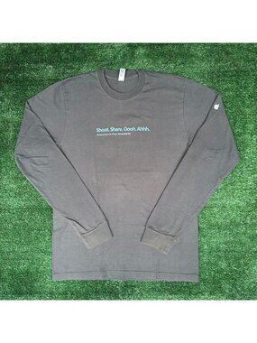 Vintage Y2K Apple iWeb iLife iPhoto T-Shirt 2006 Gray M Employee Promo Quote